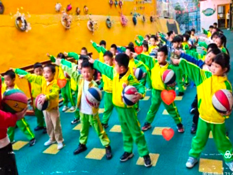 郴州市北湖區金橋幼兒園師生風采