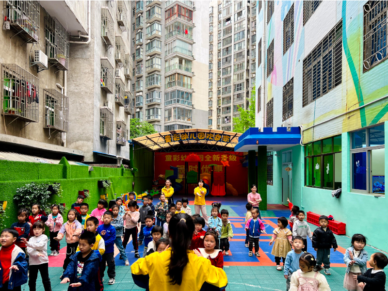 郴州市北湖區迪斯尼幼兒園師生風采